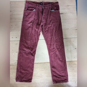 Men's Gap straight fit corduroy pants
